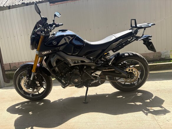 2014 Yamaha MT-09 (FZ-09), фиолетовый, 840000 рублей - вид 3
