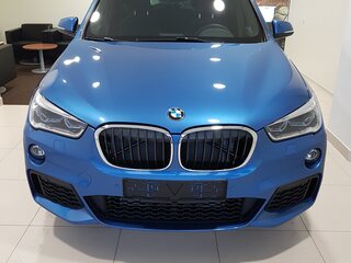 2017 BMW X1 20d sDrive II (F48), синий, 2375000 рублей, вид 2