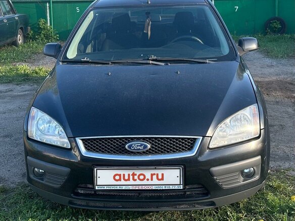 2007 Ford Focus II, чёрный, 580000 рублей