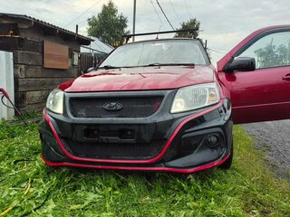 2013 Lada (ВАЗ) Granta I, пурпурный, 480000 рублей, вид 3