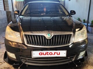 2011 Skoda Octavia II (A5) Рестайлинг, чёрный, 1180000 рублей, вид 4