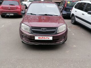 2012 Lada (ВАЗ) Granta I, серебристый, 210000 рублей, вид 2