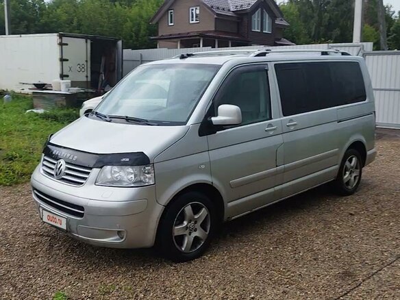 2007 Volkswagen Multivan T5, серебристый, 1700000 рублей - вид 2