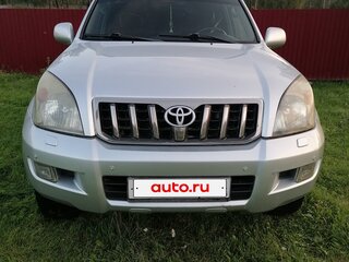 2007 Toyota Land Cruiser Prado 5-speed 120 Series Рестайлинг, серебристый, 2300000 рублей, вид 2