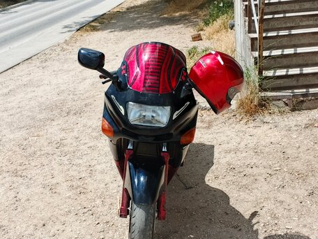 1995 Kawasaki ZZR 400, красный, 350000 рублей, вид 2