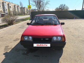 1990 Lada (ВАЗ) 2108 21086, красный, 350000 рублей, вид 1