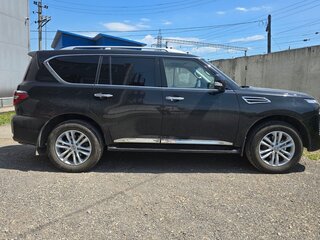 2014 Nissan Patrol VI (Y62) Рестайлинг, чёрный, 3000000 рублей, вид 3