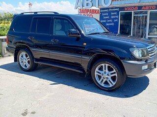 2007 Toyota Land Cruiser 100 Series Рестайлинг 2, чёрный, 2999000 рублей, вид 3