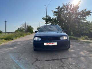 2001 Volkswagen Golf IV, синий, 385000 рублей, вид 1