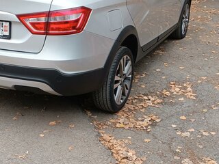 2021 Lada (ВАЗ) Vesta Cross I, серебристый, 1150000 рублей, вид 5
