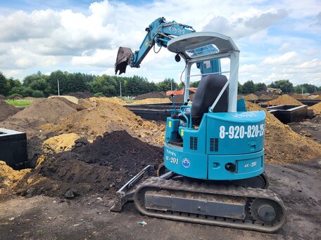 1995 Kubota Миниэкскаваторы, голубой, 1550000 рублей, вид 1