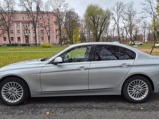 2017 BMW 3 серии 318i VI (F3x) Рестайлинг, серебристый, 1700000 рублей, вид 4
