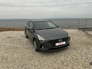 2021 Hyundai Solaris II Рестайлинг, серый, 1620000 рублей, вид 3