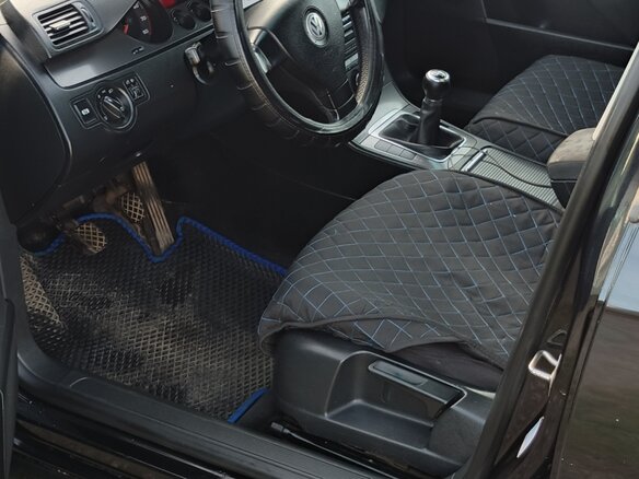 2008 Volkswagen Passat B6, чёрный, 500000 рублей - вид 12