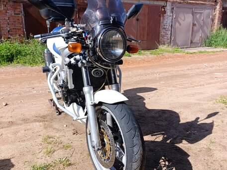 2001 Suzuki SV 400, белый, 240000 рублей, вид 4