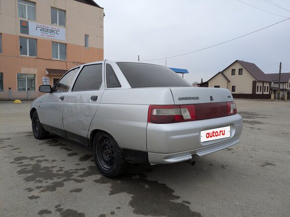 2001 Lada (ВАЗ) 2110, серый, 100000 рублей - вид 4