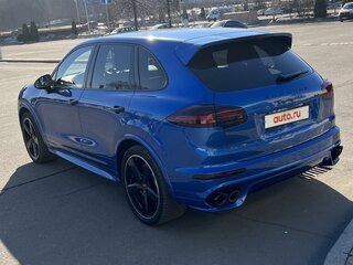 2017 Porsche Cayenne GTS II Рестайлинг (958), синий, 5500000 рублей, вид 2
