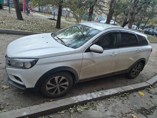 2018 Lada (ВАЗ) Vesta SW Cross I, белый, 1050000 рублей, вид 1