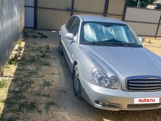 2007 Hyundai Sonata ТагАЗ IV (EF) Рестайлинг, серебристый, 450000 рублей, вид 2