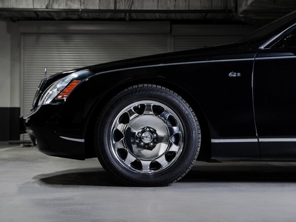 2007 Maybach 62 S I, чёрный - вид 4