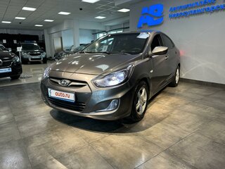 2011 Hyundai Solaris I, серый, 694999 рублей, вид 3