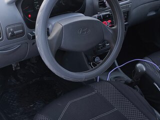 2003 Hyundai Accent ТагАЗ II, золотистый, 320000 рублей, вид 5