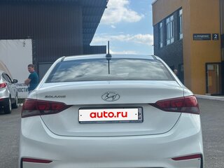 2017 Hyundai Solaris II, белый, 1150000 рублей, вид 4