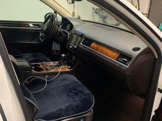 2012 Volkswagen Touareg II, белый, 2500000 рублей, вид 5