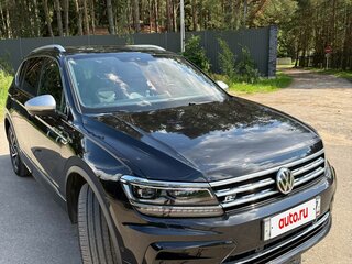 2019 Volkswagen Tiguan Allspace II, чёрный, 4200000 рублей, вид 2