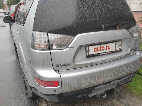2007 Mitsubishi Outlander II, серебристый, 1320000 рублей - вид 3