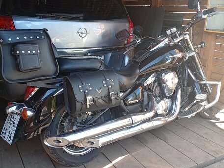 2007 Kawasaki VN900 Vulcan, чёрный, 500000 рублей, вид 2