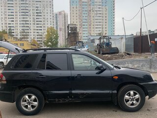 2008 Hyundai Santa Fe Classic Classic, чёрный, 450000 рублей, вид 2