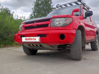 1998 Mitsubishi Pajero iO, красный, 420000 рублей, вид 3