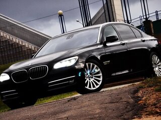 2008 BMW 7 серии Long 750Li V (F01/F02/F04), чёрный, 1708261 рублей, вид 1