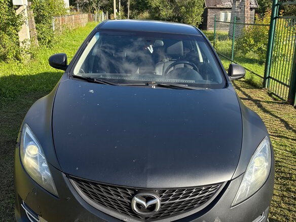 2007 Mazda 6 II (GH), чёрный, 700000 рублей - вид 1