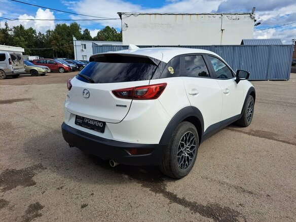 2021 Mazda CX-3 I Рестайлинг, белый - вид 4