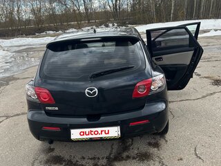2008 Mazda 3 I (BK) Рестайлинг, чёрный, 480000 рублей, вид 3