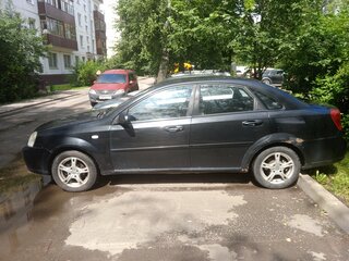 2007 Chevrolet Lacetti I, чёрный, 270000 рублей, вид 2