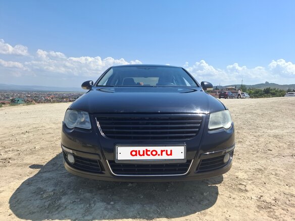 2007 Volkswagen Passat B6, чёрный, 1000000 рублей - вид 12