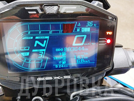 2021 Suzuki GSX-S 1000, синий, 1098000 рублей, вид 5