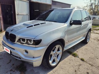 2002 BMW X5 4.4i I (E53), серый, 800000 рублей, вид 5