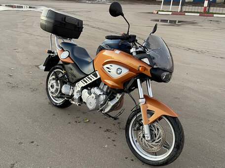 2001 BMW F 650 CS, золотистый, 299000 рублей, вид 2