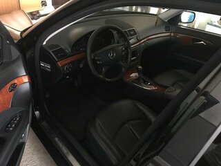2008 Mercedes-Benz E-Класс 200 NGT III (W211, S211) Рестайлинг, чёрный, 1250000 рублей, вид 4
