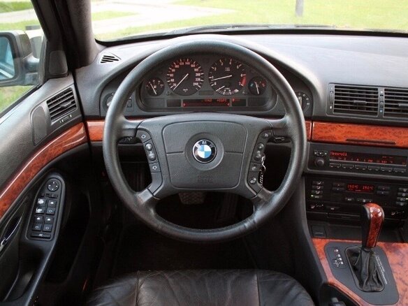 1998 BMW 5 серии 523i IV (E39), синий - вид 12