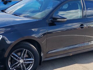 2015 Volkswagen Jetta VI Рестайлинг, чёрный, 890000 рублей, вид 3