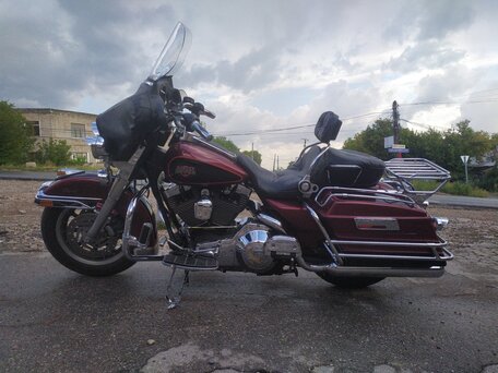 2000 Harley-Davidson Electra Glide, пурпурный, 700000 рублей, вид 2