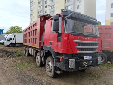 2022 IVECO-Hongyan 8x4 (CQ3406), красный, 1240785 рублей, вид 2