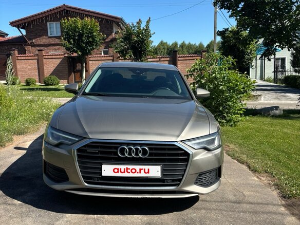 2021 Audi A6 45 TFSI V (C8), коричневый, 3900000 рублей - вид 1