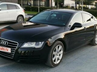 2013 Audi A7 I (4G), чёрный, 1370000 рублей, вид 1