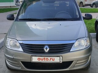 2010 Renault Logan I Рестайлинг, бежевый, 530000 рублей, вид 4